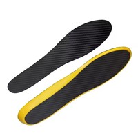 Plantillas de fibra de carbono completa, amortiguadoras y de alta elasticidad, con soporte para el arco, para deportes de baloncesto, para adultos.