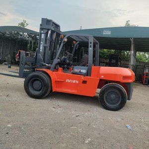 Montacargas Diésel de 10 Toneladas, Precio de Fábrica, Potente, Rendimiento Confiable, Duradero, Marca Heli, Usado, para Terreno Accidentado, Mástil de Dos Etapas - Product Image 2