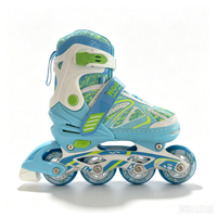 Patins à roulettes en ligne réglables à prix d'usine pour adultes expérimentés, sports de plein air avec roues en PU haute élasticité