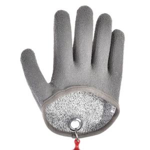 Gants de sécurité gris personnalisables en gros, résistants aux coupures et aux perforations, protection anti-coupure et anti-perforation pour la pêche, directement de l'usine - Product Image 3