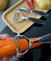 Y-Vormige En I-Vormige Schillers Van Zinklegering Multifunctionele Aardappel-En Groenteschiller Voor Wortelen Courgettetomaten