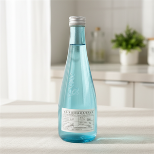 Botella de <span class=keywords><strong>Agua</strong></span> <span class=keywords><strong>Mineral</strong></span> de Vidrio de 330 ml con Tapa de Rosca y Serigrafía Personalizada de Nuevo Diseño de Linlang Shanghai para <span class=keywords><strong>Agua</strong></span> con Gas - Product Image 1