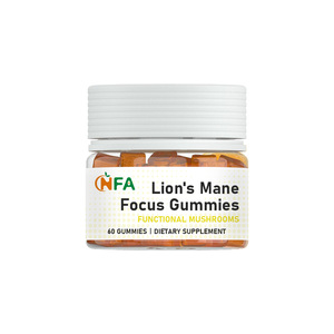 High Potency Lion's Mane Focus Gummies <b>Supplement</b> Promote Clear Thinking Helps Maintain Balance Mood Natural and Powerful Gummie - Product Image 1