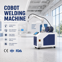 Robot collaboratif de soudage MIG, démonstration vidéo, assistance à distance, cobot, tutorat en ligne avant l'achat, usine Surcar