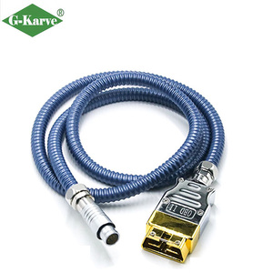 Câble de diagnostic noir spiralé OBD mâle 16 broches vers aviation 12 broches pour tests de ligne de production automobile 12 V - Product Image 1