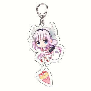 พวงกุญแจอะนิเมะญี่ปุ่น <span class=keywords><strong>Kanna</strong></span> <span class=keywords><strong>Kamui</strong></span> พวงกุญแจอะคริลิคจี้กระเป๋าสุดสร้างสรรค์19แบบ - Product Image 3