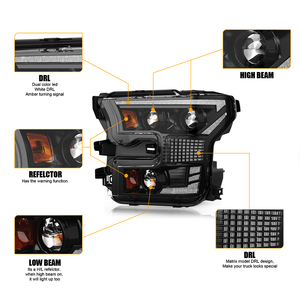 Lampe frontale Head Light Led Phare Pour 2015 2018 2016 <span class=keywords><strong>Ford</strong></span> Bord Ranger 2019 <span class=keywords><strong>St</strong></span> 2017 F-<span class=keywords><strong>150</strong></span> Phares Projecteur - Product Image 5