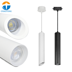 Lampe suspendue LED moderne OEM, éclairage suspendu en aluminium, luminaire décoratif suspendu au plafond, lampe cylindrique suspendue, lampe tube longue - Product Image 2