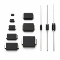 Diode redresseuse Schottky SOD-323 SD101BWS, tension de refoulement 50V, chute de tension en directe 0,95V, courant de 200mA, puissance de 200mW, composant SMD