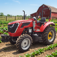 Tracteur agricole avec moteur certifié CE USA, 50 CV, tracteur compact