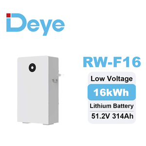 <span class=keywords><strong>Batterie</strong></span> <span class=keywords><strong>solaire</strong></span> basse <span class=keywords><strong>tension</strong></span> Deye RW-F16 51,2V 314Ah 16kWh à cycle de vie long pour système d'énergie <span class=keywords><strong>solaire</strong></span> résidentiel - Product Image 1