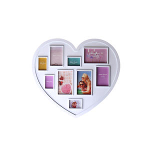 إطار صور جداري من البوليسترين مقاس 6×8 بوصة، تصميم عتيق متعدد الصور للزفاف وديكور المنزل، جودة عالية للبيع بالجملة - Product Image 2