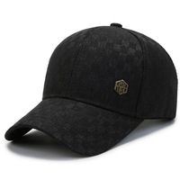 Casquette Trucker Luxe Doublée Polaire Hommes, Chaude d'Hiver, Casquette de Baseball Sport Noire, Casquette Papa Personnalisée Brodée