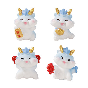 Buena calidad chenjun paisaje Año Nuevo lindo dragón país muñeca mano Oficina accesorios Zodiaco dragón coche escritorio <span class=keywords><strong>Widget</strong></span> - Product Image 5