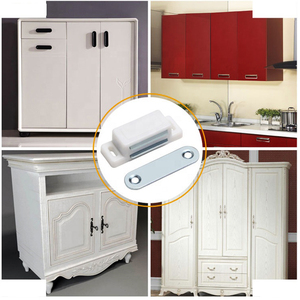 Loquet de <span class=keywords><strong>porte</strong></span> magnétique d'armoire Loquet magnétique en plastique Armoire Armoire <span class=keywords><strong>Fermeture</strong></span> magnétique tactile - Product Image 6