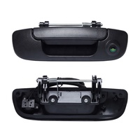 Tovision Poignée de porte de hayon Caméra de recul HD pour Dodge Ram 1500 2500 3500 2002-2008 (Poignée de porte noire) 55276237AA