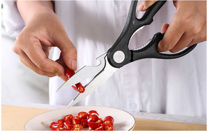 6 uds. Tijeras de Chef con revestimiento antiadherente, pelador de cerámica, juego de cuchillos de acero inoxidable para paquete de caja de regalo de cocina