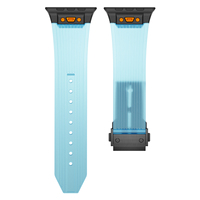 Weiches Atmungsaktives Silikonarmband für Apple Watch 10 46mm & 42mm Serie Sport-Gummiband für IWatch 6 5 4 SE 44mm & 45mm Armbänder
