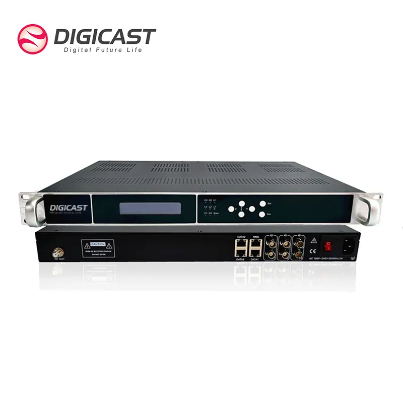 ดิจิทัลโมดูเลเตอร์ IP เป็น RF สำหรับออกอากาศใน DMB-5100E ทีวีช่อง Catv IP เป็น QAM