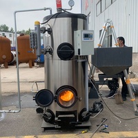 Verticale Industriële Biomassa Bamboe Chip Rijst Peddy Kaf Afval Jute Palm Fruit Gestookte Stoomgenerator