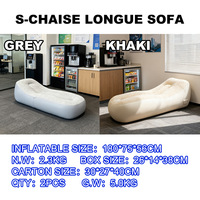 Nouveau Style automatique gonflable canapé-lit Air canapé chaise longue pliable étanche Portable Camping en plein air salon chambre utilisation