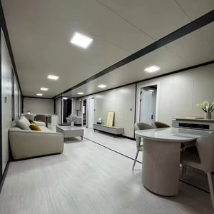 Casa Contenedor Expandible <span class=keywords><strong>de</strong></span> Dos Pisos <span class=keywords><strong>de</strong></span> Acero Galvanizado Boda con Ducha y Baño, Villa Personalizada <span class=keywords><strong>de</strong></span> 40 pies para Uso en Hoteles/Escuelas en Venta - Product Image 6