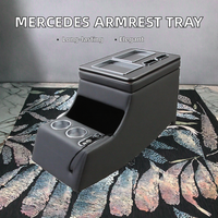 Vente d'usine - Meilleures ventes - Mercedes Vito W447/Viano W639 - Console de rangement avant de luxe pour voiture - Porte-gobelet - Chargeur USB