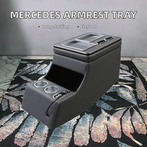 Venta de Fábrica: Consola de Reposabrazos Delantera de Lujo para <span class=keywords><strong>Mercedes</strong></span> <span class=keywords><strong>Vito</strong></span> W447/Viano W639, con Portavasos, Cargador USB y Almacenamiento - Product Image 2