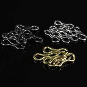 Anneaux de fixation en laiton pour plombs de pêche, œillets en acier inoxydable pour moules de plombs de pêche, formes de fil pour montage DIY pour la fabrication de plombs de pêche - Product Image 6