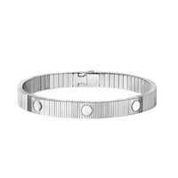 Bracelet en acier élastique Love Screw