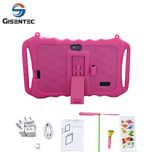 New Model For Children <b>Tablet</b> PC <b>7</b> Inch 1024*600 WIFI Version Android 15 4+64GB Anti-Drop Protective Case For Toys - Product Image 4