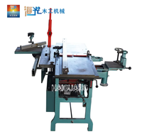 Mesin Pertukangan Kayu Multifungsi Gergaji Planer Bor Thicknesser Pengasah Motor Kombinasi Multifungsi 2.2kw 4200 RPM