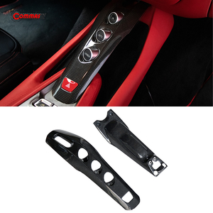 Kit de panneau de commande central de voiture en fibre de carbone sèche de qualité supérieure, style OEM, pour Ferrari F12 - Product Image 3