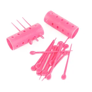 China factory price hair curler bangs curl hair tool plastic hair rollers for home use and salon