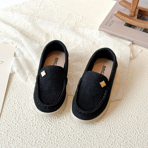 Mocassini Casual in Pelle Monocolore per Bambini, Nuovi Modelli Primavera Autunno 2026, Scarpe Morbide Slip-on per Bambini e Bambine - Product Image 4