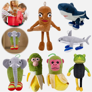 Peluche Squalo Super Morbido Tralalero Tralala, Imbottito in Cotone PP con Fodera in Rete, Orsetto per Regali di Compleanno e Natale per Bambini, Antistress - Product Image 5