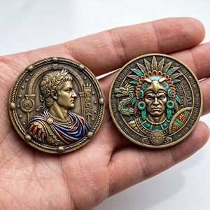 Monedas Conmemorativas de Desafío Personalizadas con Logotipo, <span class=keywords><strong>Color</strong></span> de Enamelado Duro, para Reconocimiento de Asociaciones, Pedidos al por Mayor - Product Image 1