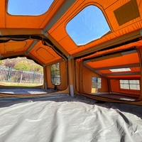 Tente de luxe gonflable d'extérieur en Oxford, double couche, quatre saisons, imperméable et respirante, ouverture rapide automatique en 18 secondes, portable