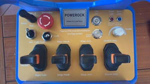 España grua de 6 funciones mando a distancia 6 joysticks control remoto 12V 24V Camión grúa control remoto - Product Image 6