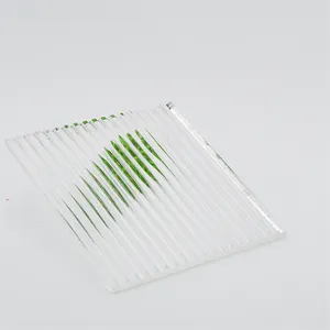 6mm-19mm Factory Direct High Quality Fluted Ribbed Glass Decoration Laminated Partition Glass