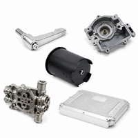 Composants de fonderie sous vide en aluminium et magnésium A356 AlSi7Mg ZL102, moulés sur mesure par procédé de cire perdue, pour la robotique, les machines énergétiques et la quincaillerie