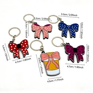 Portable Bottle Opener Keychain Kitchen <b>Bow</b> Keychain Bottle Opener Beautiful And Practical Bottle Opener Keychain Holiday <b>Gift</b> - Product Image 6