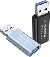 USB-A Datenblocker 2er-Pack Schnellladungs-AC-Adapter für Laptop & Mobiltelefon Anti-Juice-Jacking Sicheres Laden