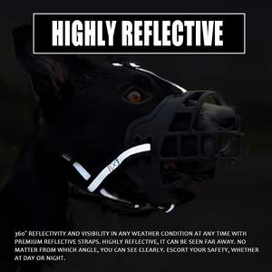 Weicher Silikon-Maulkorb im Klassischen Stil, Einfarbiges Gummikorb-Maulkorb-Herstellerprodukt - Product Image 3