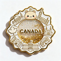 Prix de gros Aimants de réfrigérateur en métal Coran Aimants de réfrigérateur en émail Fabrication de badges bouton Aimants de réfrigérateur par sublimation