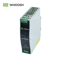 Alimentation électrique à découpage sur rail DIN HX-75NDR-48 75W 12V/24V/48V CC, prix d'usine, logo personnalisé, garantie de 2 ans pour usage industriel