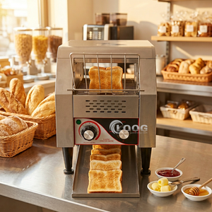 Tostadora <span class=keywords><strong>de</strong></span> Pan y Bagels Goodloog Factory, 150 Rebanadas/H, Tostadora Eléctrica <span class=keywords><strong>de</strong></span> Cadena TT-150, Tostadora Comercial <span class=keywords><strong>de</strong></span> Banda Transportadora en Venta - Product Image 3