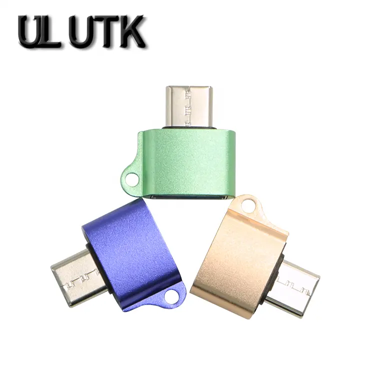 USB-C ประเภท C OTG อะแดปเตอร์ชายกับ USB3.0อะแดปเตอร์แล็ปท็อปหญิง