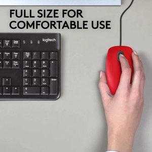 Wholesale Logitech M110 Wired Mute <b>Mouse</b> 1000DPI Optical Ergonomic Office <b>Mice</b> - Product Image 3