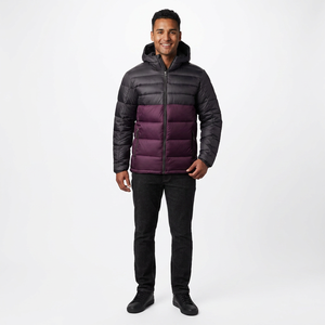 Dernières Tendances 2026 : Blouson d'Hiver Homme Tendance, Nouveau Design, Coupe Slim, Veste Matelassée Unie, Service OEM - Product Image 1